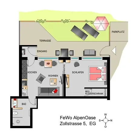 With 1 Bedroom *